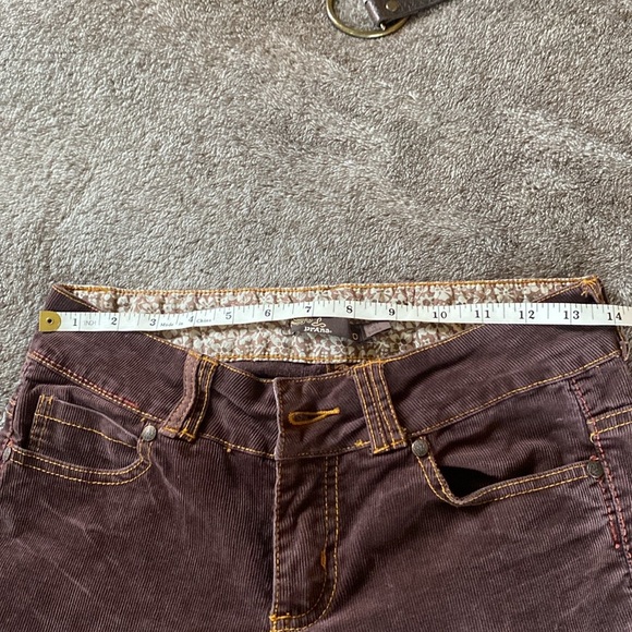 0 - prAna low-rise straight leg corduroy pants - Picture 8 of 11